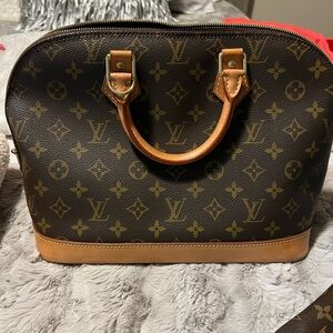 Louis Vuitton Brown Monogram Satchel